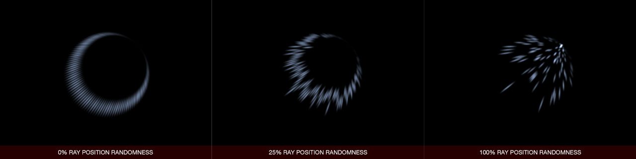 Ultraflares Hoop Object Ray Position Randomness