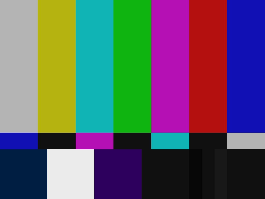 Color Bar Generator - Television & Monitor Test Pattern Photoshop Plugin